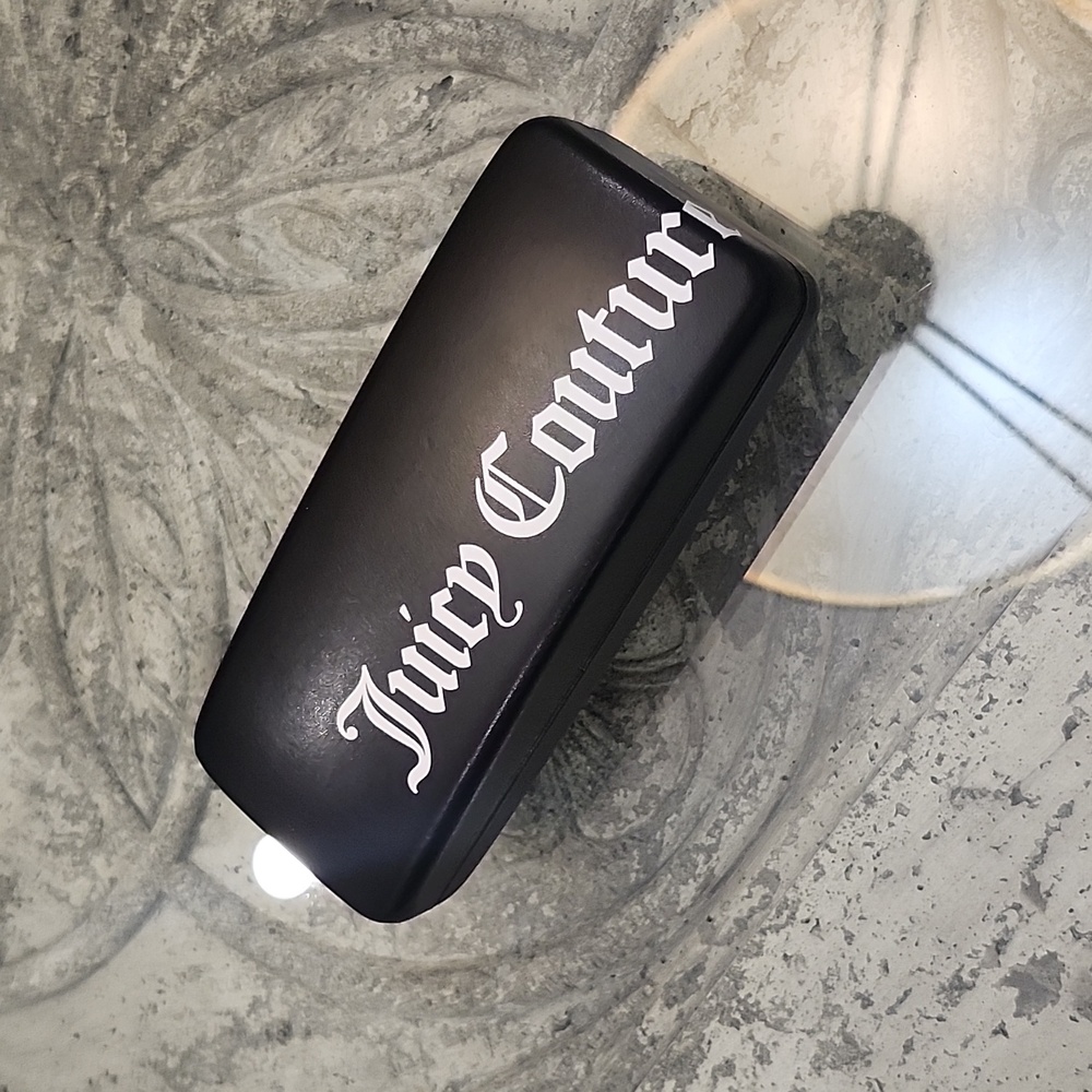 Juicy Couture Black Eyewear Case
